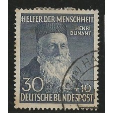 Alemanha Federal - 0045  - Henri Dunant carimbado