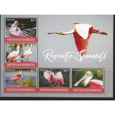 Antigua & Barbuda - Aves/Roseate Spoonbill(FAU-AB30)