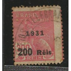 Regulares - 345 - Vovó com sobrecarga com valor reduzido carimbado. Filigrana D Regulares - 345 - Vovó com sobrecarga com valor reduzido carimbado. Filigrana D
