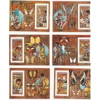 Centrafricaine - Borboletas/Cogumelos/Escotismo(FAU-CEN05) Centrafricaine - Borboletas/Cogumelos/Escotismo(FAU-CEN05)
