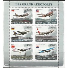 Comores - Aviões/Grandes Aeroportos