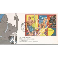 662 - FDC 300 Anos da Morte de Zumbi dos Palmares