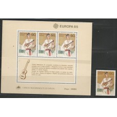 Madeira - 102+Bl.6 - Europa 85/Instrumentos Musicais