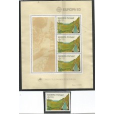 Madeira - 089+Bl.4 - Tema Europa 1983/Levadas