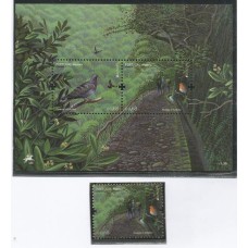 Madeira - Bloco 49 - Europa 2011/Aves e Floresta Larissilva