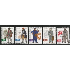 Portugal - 2133/7 - 175 Anos Distribuição domiciliar dos Correios