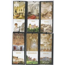 Portugal - 3749/54 - Palácios de Portugal