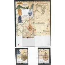 Portugal - 3819/20+F3821 - 500 Anos Relações Portugal/China 