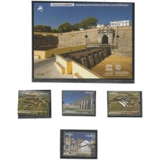 Portugal - 3931/4+F3935 - UNESCO/Fortificações