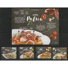 Portugal - 4034/7+F4038 - Comidas típicas