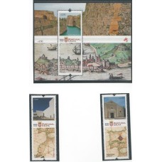 Portugal - 4059/60+F4061 - 600 Anos Portugal Ceuta