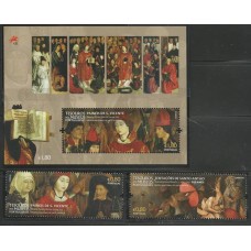 Portugal - 4115/6+F4117 - Tesouros dos Museus Portugueses