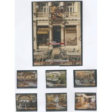 Portugal - 4185/90+F4191 - Cafés Históricos