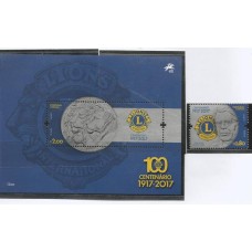 Portugal - 4235+F4236 - 100 Anos Lions Club International