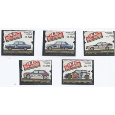 Portugal - 4249/53 - 50 Anos Rally de Portugal