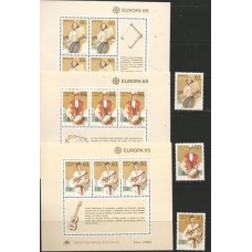 Portugal/Açores/Madeira - Tema Europa 1985/Instrumentos Musicais