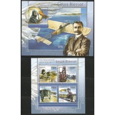 Togo - Aviões/75 anos morte Louis Blériot