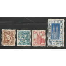 Alemanha (Bizone) - 700 Anos Catedral de Cologne