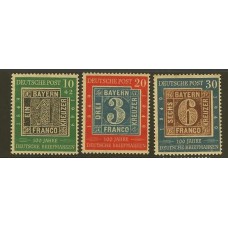 Alemanha (Bizone) - 76/8 - Centenário  do Selo Alemão