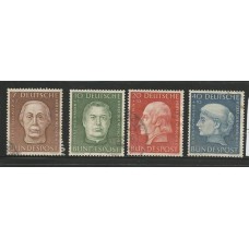 Alemanha Federal - 0076/9 - Em honra aos Benfeitores da Humanidade