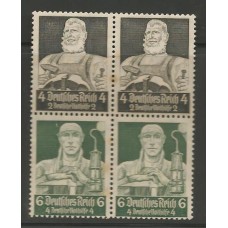 Alemanha - 514a Quadra - Tête Bêche Profissões