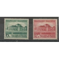 Alemanha - 614/5 - Inauguração de teatro em Sarrebruck