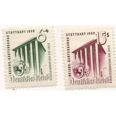 Alemanha - 632/3 - Exposição de Horticultura de Stuttgart