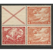 Alemanha - Tête Bêche em quadra - Obras de Wagner