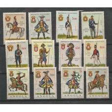 Angola - Uniformes Militares/Cavalos