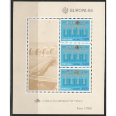 Açores - Bloco 05 - Tema Europa 1984 - 25 Anos