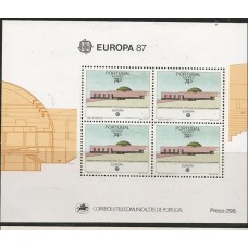 Açores - Bloco 08 - Tema Europa 1987/Arquitetura Moderna
