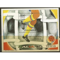 Colômbia- Copa do Mundo de Futebol Itália 1990