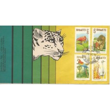 039 - FDC - Fauna e Flora com carimbo 1º Dia