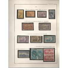 BRASIL - Folha de Álbum com selos Comemorativos (PB-C11)