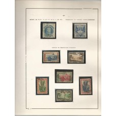 BRASIL - Folha de Álbum com selos Comemorativos (PB-C15)