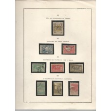 BRASIL - Folha de Álbum com selos Comemorativos (PB-C3)