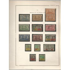 BRASIL - Folha de Álbum com Selos Comemorativos (PB-C4)