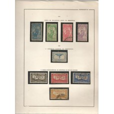 BRASIL - Folha de Álbum com selos Comemorativos (PB-C7)