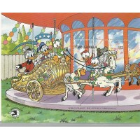 Gambia - Disney/Carroussel familia do Pato Donald/EXPO90