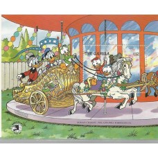 Gambia - Disney/Carroussel familia do Pato Donald/EXPO90