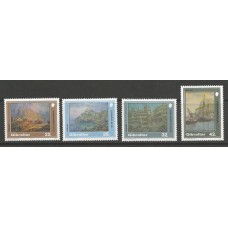 Gibraltar - Pinturas de Paisagens e Navios(DIV136)