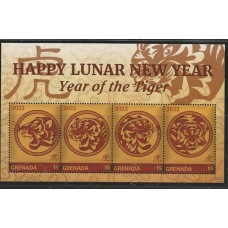 Grenada - Ano Lunar Chinês do Tigre