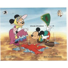 Grenada Grenadines - Disney/ Mickey sendo gentil com Minnie