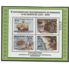 Honduras - 500 Anos Descobrimento Honduras/UPAEP