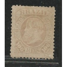 58 - Dom Pedro II - Fundo Cruzado/empastado sem carimbo 58 - Dom Pedro II - Fundo Cruzado/empastado sem carimbo