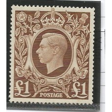 Inglaterra - 0245 - George VI £ 1