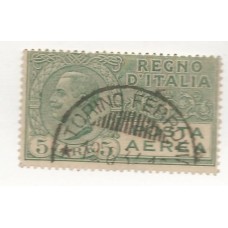 Itália - A09 - Aéreo com Carimbo Torino Ferrovia Itália - A09 - Aéreo com Carimbo Torino Ferrovia