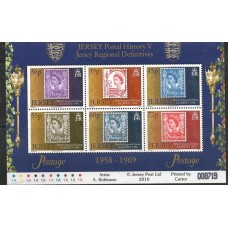 Jersey - Bloco 104 - História Postal