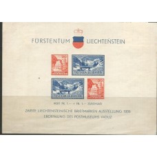 Liechtenstein - Bl.2 - Inauguração do Museu Postal de Vaduz Liechtenstein - Bl.2 - Inauguração do Museu Postal de Vaduz