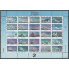 Marshall - Navios e Caravelas/Navegação do Milênio(TRAN-MR028)